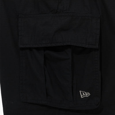 NEW ERA ORIGINATORS BLACK CARGO POCKET SHORTS