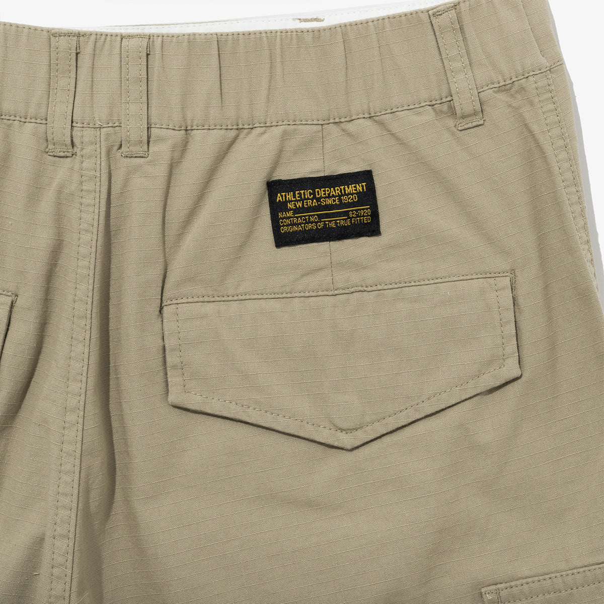 NEW ERA ORIGINATORS KHAKI CARGO POCKET SHORTS