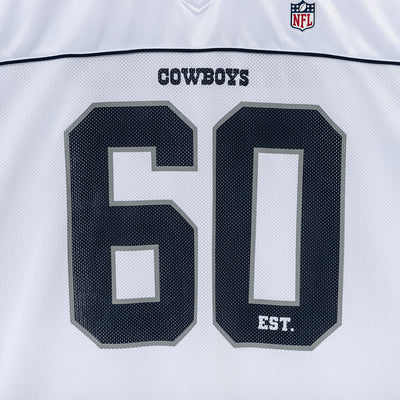 DALLAS COWBOYS WHITE AMERICAN FOOTBALL JERSEY