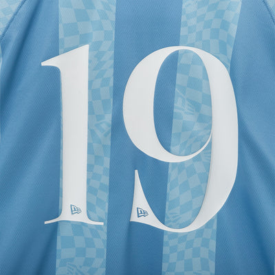 NEW ERA BLUE SOCCER JERSEY