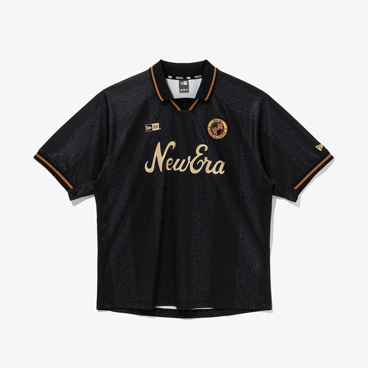 NEW ERA BLACK SOCCER JERSEY