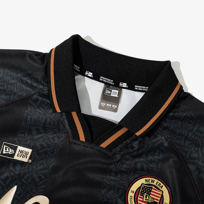 NEW ERA BLACK SOCCER JERSEY