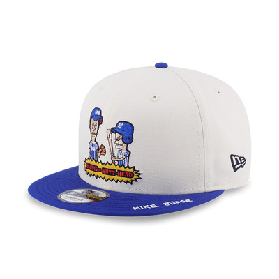 NEW ERA X BEAVIS AND BUTT-HEAD BASEBALL 2-TONE BLUE VISOR WHITE 9FIFTY CAP