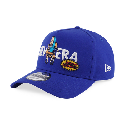 NEW ERA X BEAVIS AND BUTT-HEAD CLASSROOM BLUE 9FORTY AF CAP