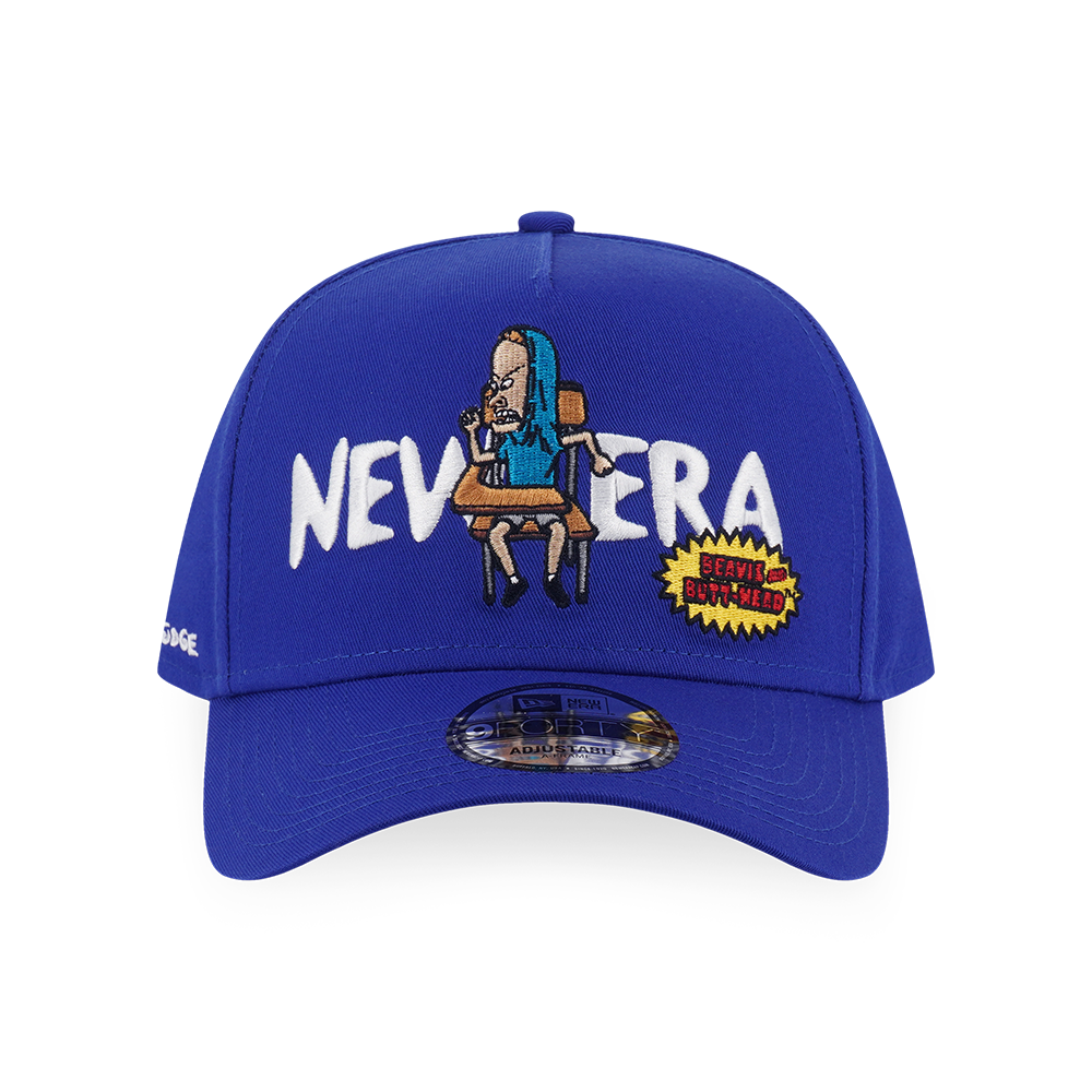 NEW ERA X BEAVIS AND BUTT-HEAD CLASSROOM BLUE 9FORTY AF CAP