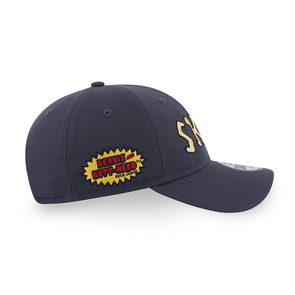 NEW ERA X BEAVIS AND BUTT-HEAD SKULL DARK GRAY 9TWENTY CAP