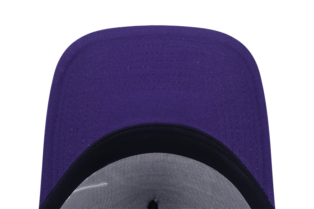 LOS ANGELES LAKERS MIX LEAGUE SCRIPT PURPLE 9FORTY AF TRUCKER CAP