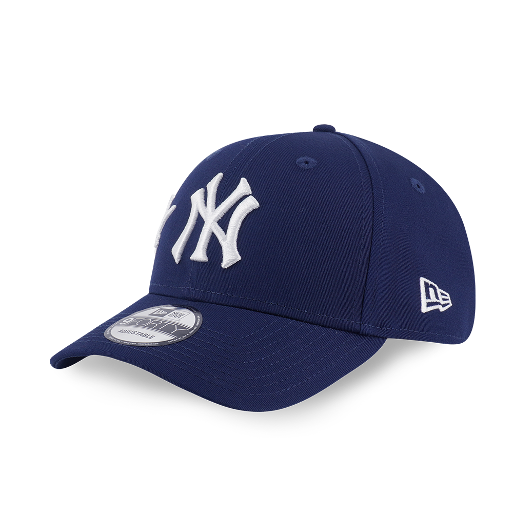 NEW YORK YANKEES MIX LEAGUE SCRIPT OCEANSIDE BLUE 9FORTY CAP