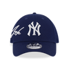 NEW YORK YANKEES MIX LEAGUE SCRIPT OCEANSIDE BLUE 9FORTY CAP