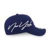 NEW YORK YANKEES MIX LEAGUE SCRIPT OCEANSIDE BLUE 9FORTY CAP