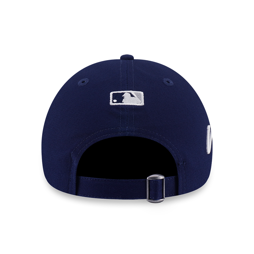 NEW YORK YANKEES MIX LEAGUE SCRIPT OCEANSIDE BLUE 9FORTY CAP