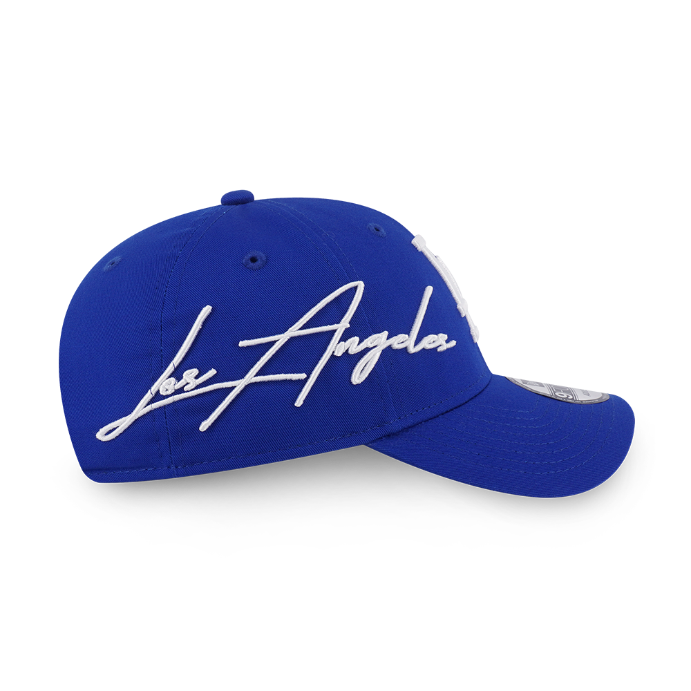 LOS ANGELES DODGERS MIX LEAGUE SCRIPT LIGHT ROYAL 9FORTY CAP