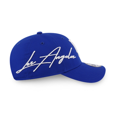 LOS ANGELES DODGERS MIX LEAGUE SCRIPT LIGHT ROYAL 9FORTY CAP