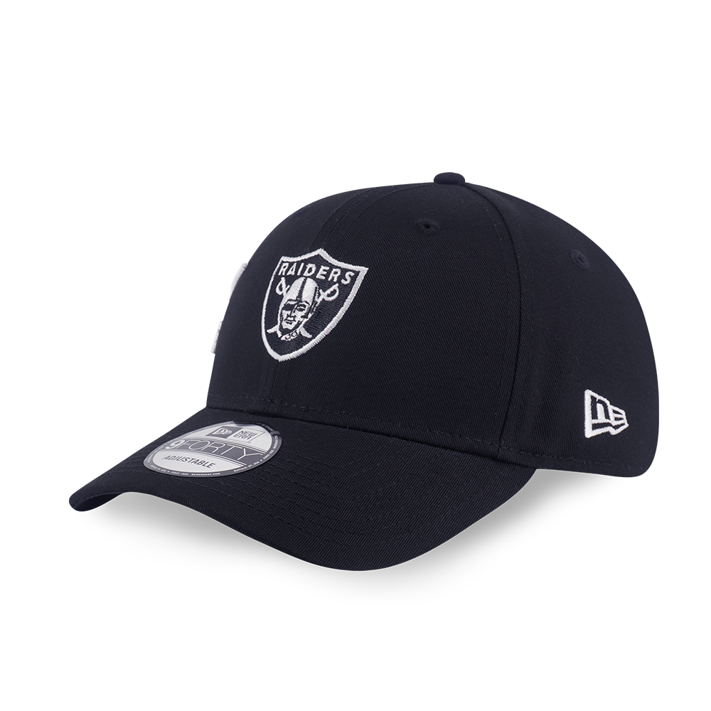 LAS VEGAS RAIDERS MIX LEAGUE SCRIPT BLACK 9FORTY CAP