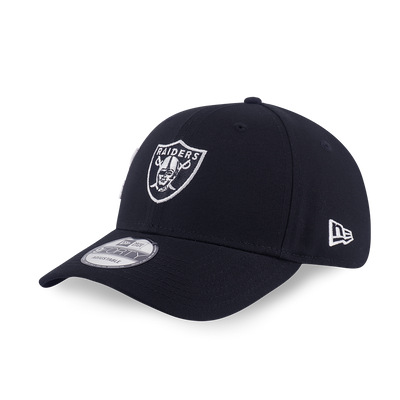 LAS VEGAS RAIDERS MIX LEAGUE SCRIPT BLACK 9FORTY CAP