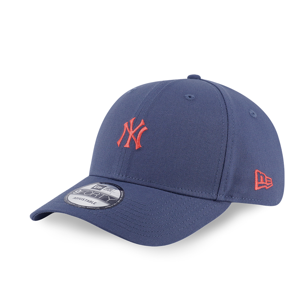 NEW YORK YANKEES COLOR ERA MINI LOGO MUTED INDIGO 9FORTY CAP