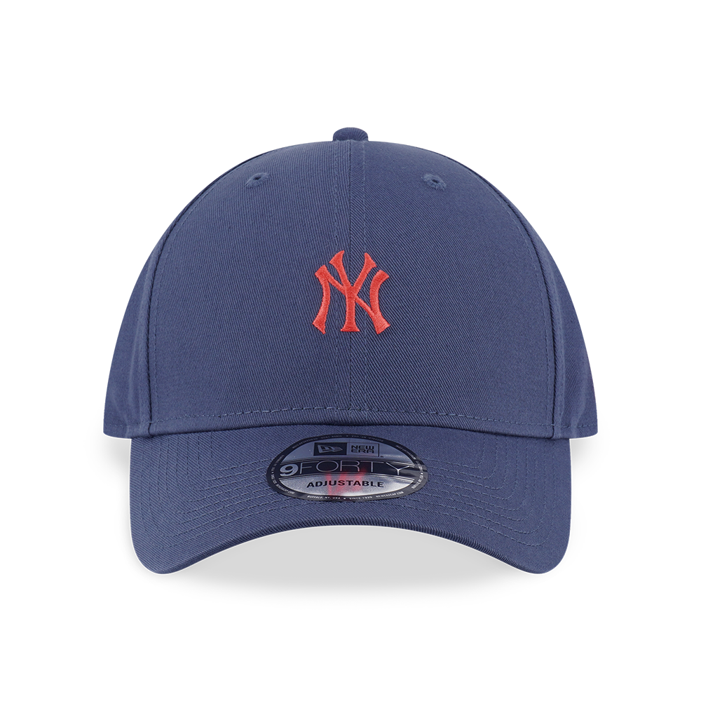 NEW YORK YANKEES COLOR ERA MINI LOGO MUTED INDIGO 9FORTY CAP
