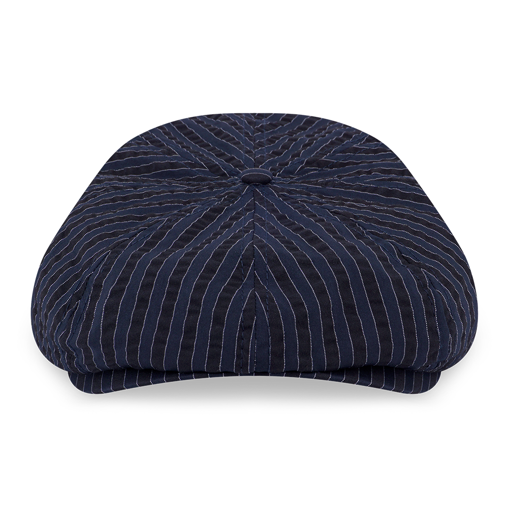 NEW ERA STREET CLASS NAVY STRIPE NEWSBOY