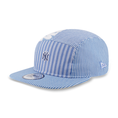 NEW YORK YANKEES PATCHWORK BLUE CAMPER CAP
