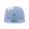 NEW YORK YANKEES PATCHWORK BLUE CAMPER CAP