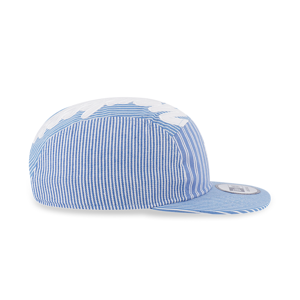 NEW YORK YANKEES PATCHWORK BLUE CAMPER CAP