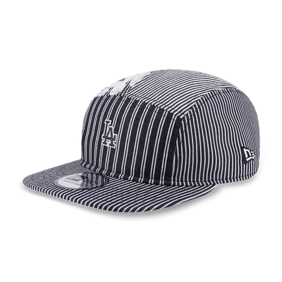 LOS ANGELES DODGERS PATCHWORK GRAY CAMPER CAP