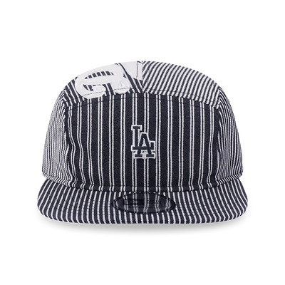LOS ANGELES DODGERS PATCHWORK GRAY CAMPER CAP