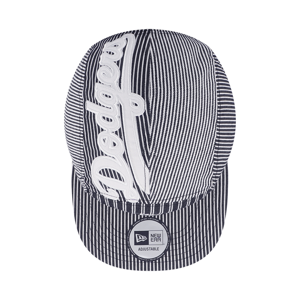 LOS ANGELES DODGERS PATCHWORK GRAY CAMPER CAP