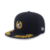 NEW ERA STREET CLASS LAUREL WREATH VISOR BLACK 9FIFTY CAP