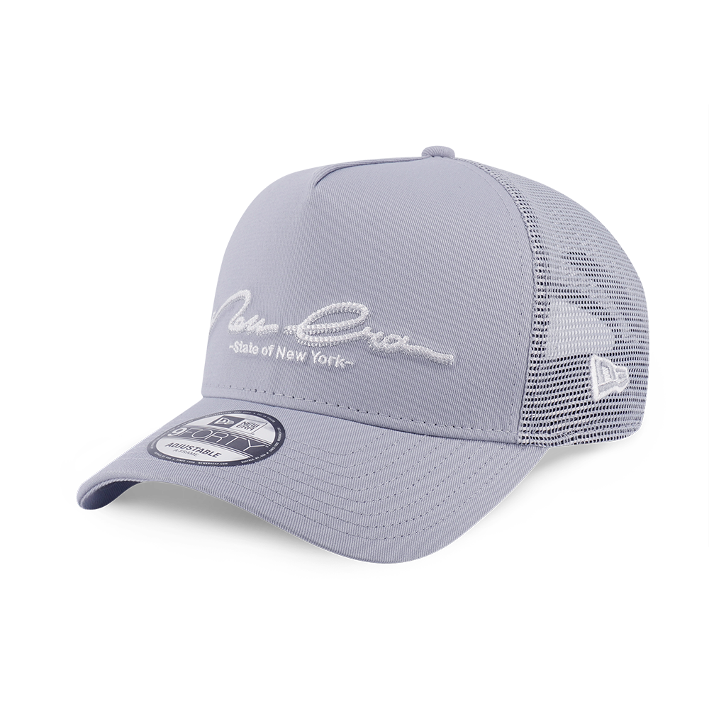 NEW ERA BASIC DOLPHIN GRAY 9FORTY AF TRUCKER CAP