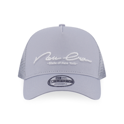 NEW ERA BASIC DOLPHIN GRAY 9FORTY AF TRUCKER CAP