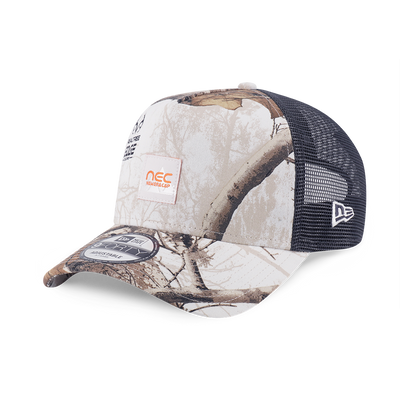 NEW ERA EARTHY SKIN REAL TREE SNOW 9FORTY AF TRUCKER CAP