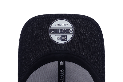NEW ERA STREET SWING BLACK DENIM 9FORTY CAP
