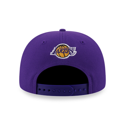 LOS ANGELES LAKERS LEAGUE MIX CARTOON 2-TONE GOLD VISOR TRUE PURPLE KIDS 9FORTY AF CAP