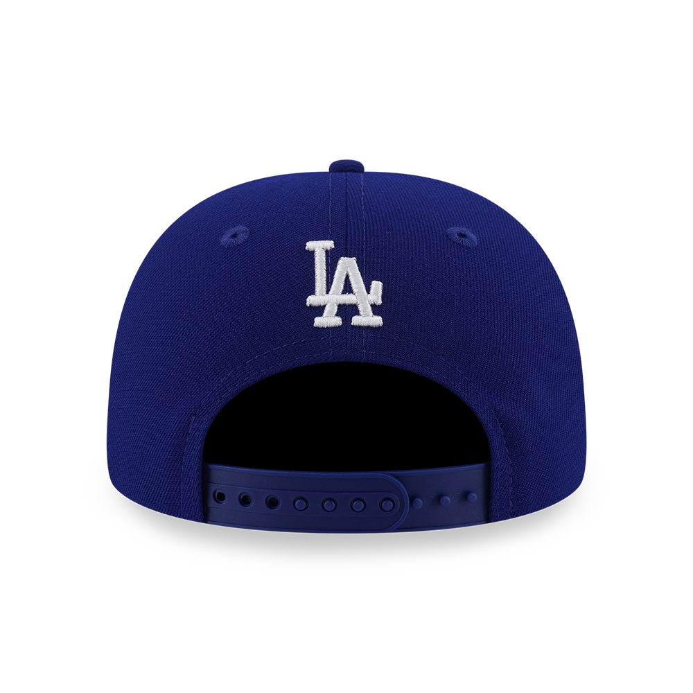 LOS ANGELES DODGERS LEAGUE MIX CARTOON 2-TONE WHITE VISOR DARK ROYAL KIDS 9FORTY AF CAP