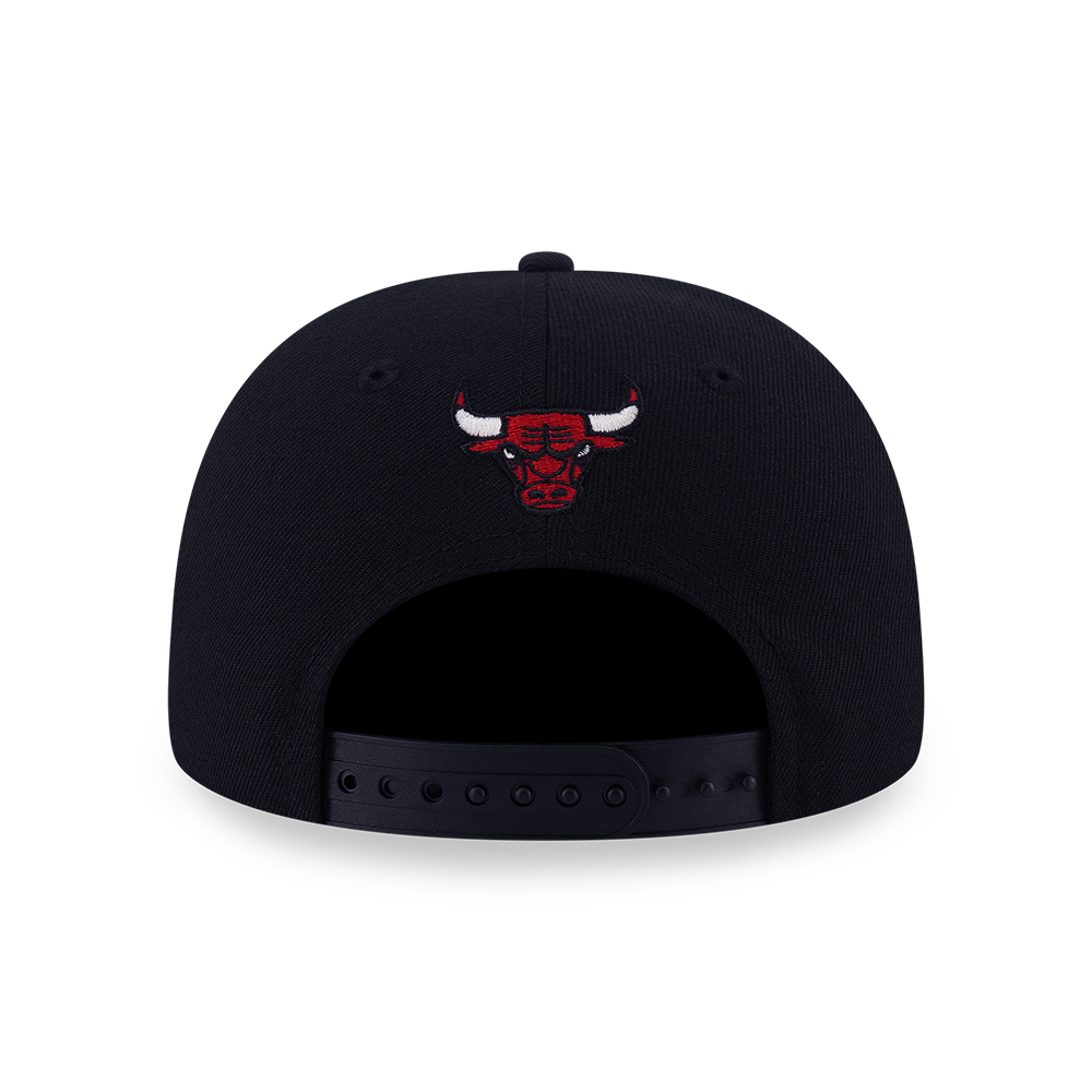 CHICAGO BULLS LEAGUE MIX CARTOON 2-TONE SCARLET VISOR BLACK KIDS 9FORTY AF CAP
