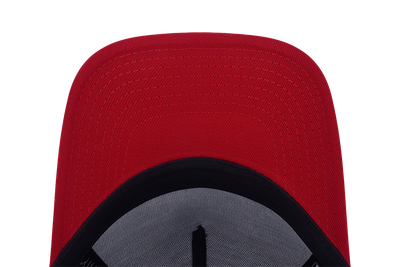 CHICAGO BULLS LEAGUE MIX CARTOON 2-TONE SCARLET VISOR BLACK KIDS 9FORTY AF CAP