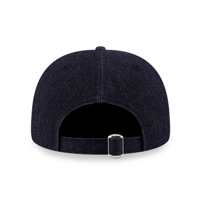 NEW ERA EST. 1920 INDIGO BLACK DENIM 9FORTY AF CAP