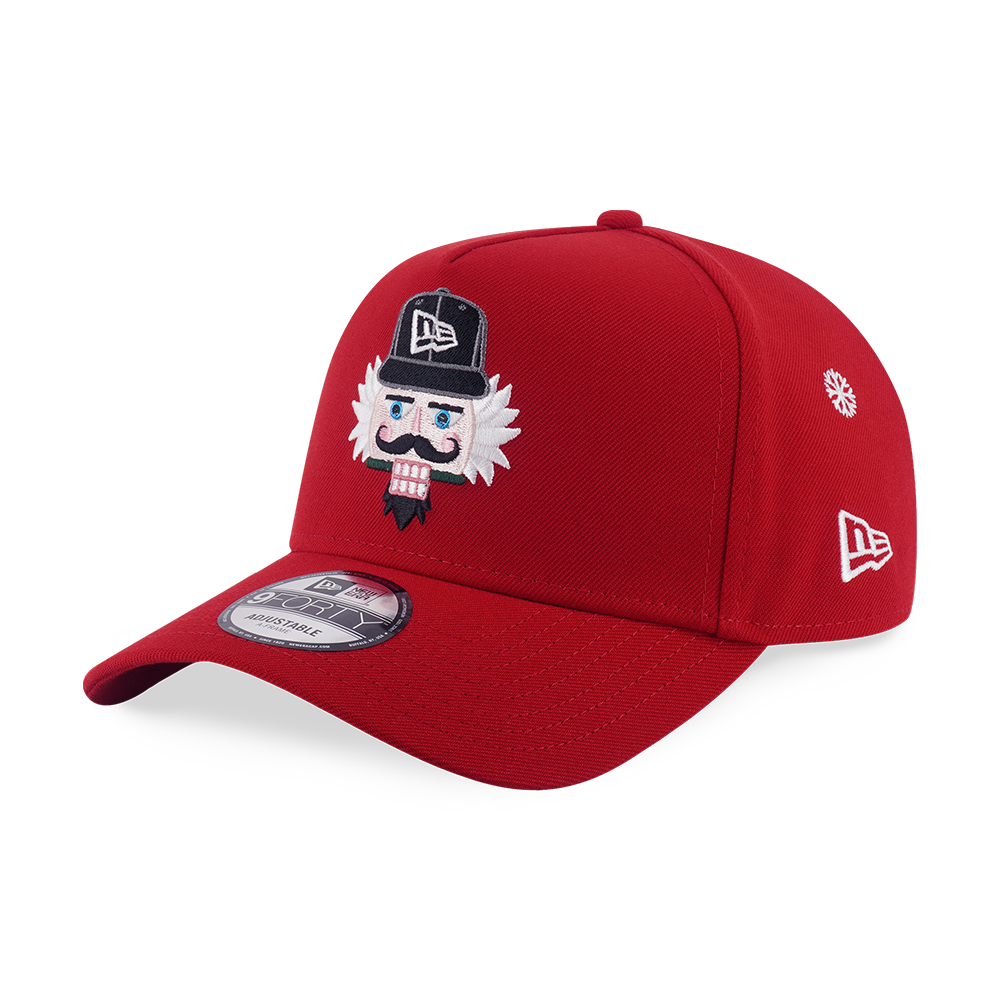 NEW ERA CHRISTMAS PACK SCARLET 9FORTY AF CAP