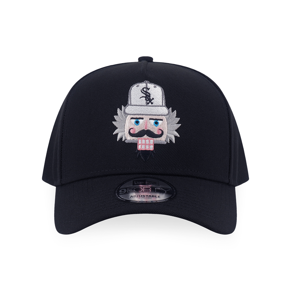 CHICAGO WHITE SOX CHRISTMAS PACK BLACK 9FORTY AF CAP