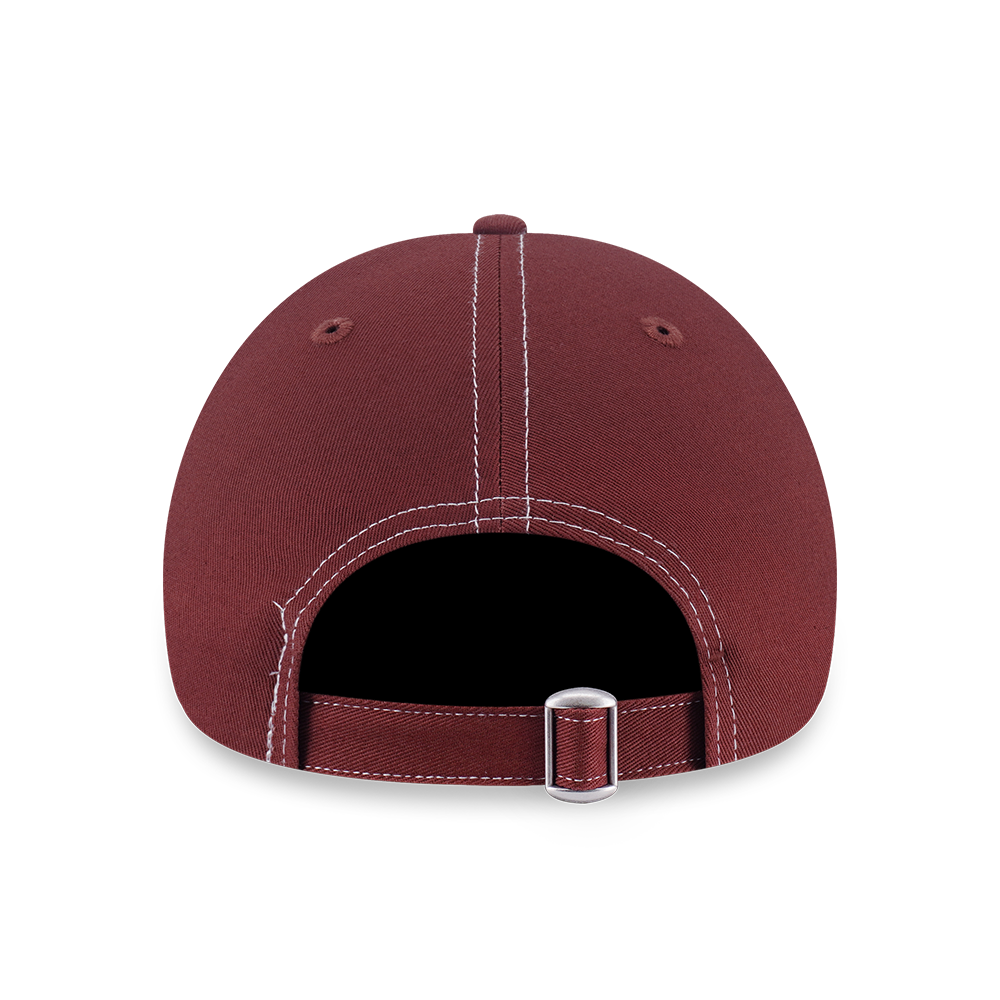 SAN DIEGO PADRES MLB CONTRAST STITCHING DEEP AUBURN BROWN 9FORTY CAP