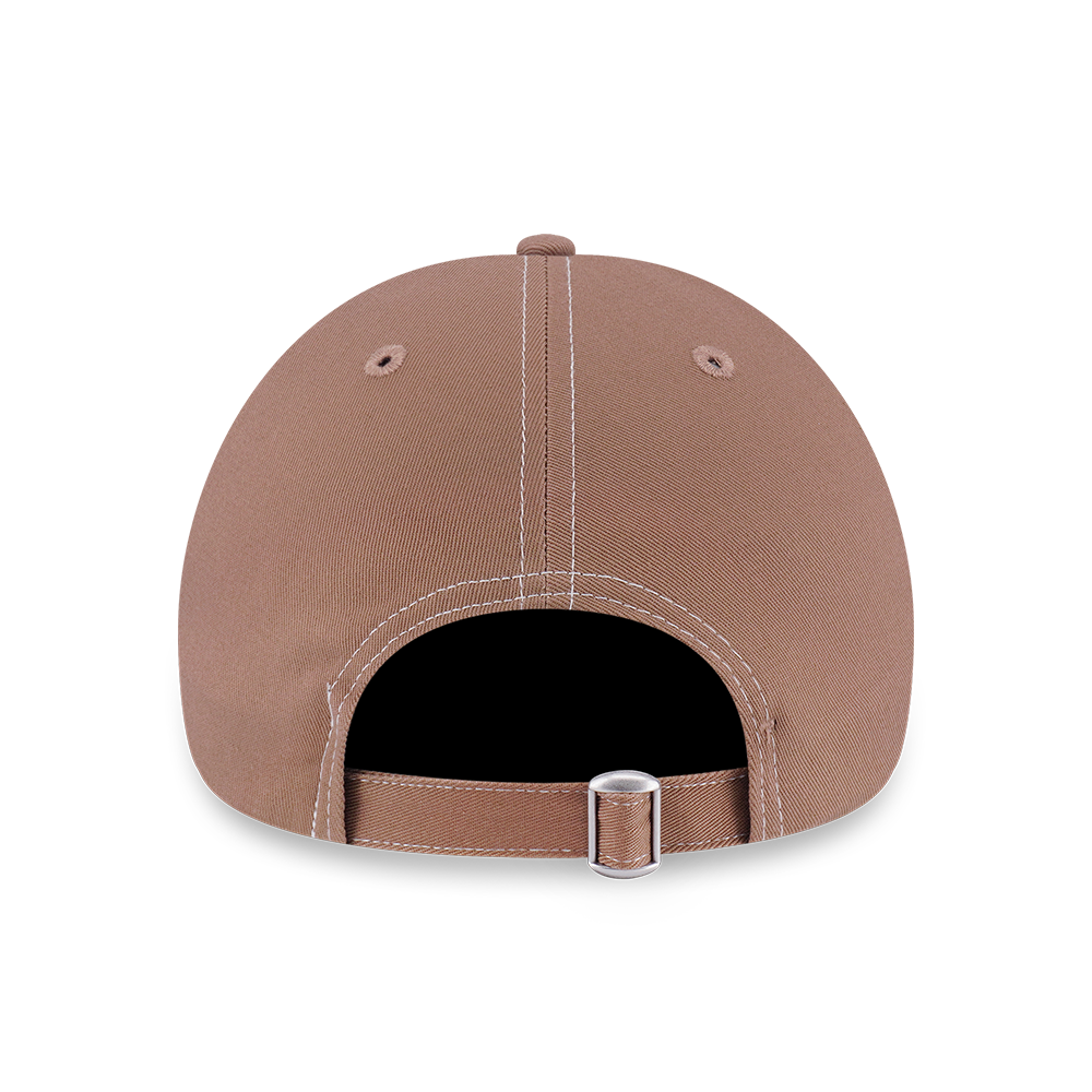 NEW YORK YANKEES MLB CONTRAST STITCHING KHAKI 9FORTY CAP