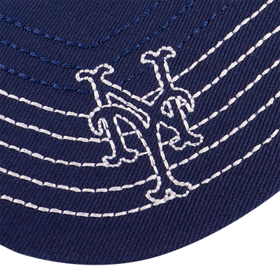 NEW YORK METS MLB CONTRAST STITCHING OCEANSIDE BLUE 9FORTY CAP