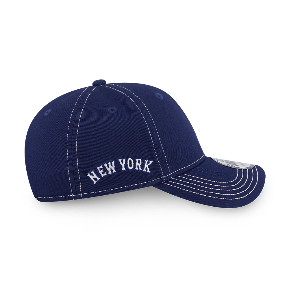 NEW YORK METS MLB CONTRAST STITCHING OCEANSIDE BLUE 9FORTY CAP