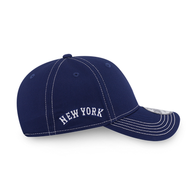 NEW YORK METS MLB CONTRAST STITCHING OCEANSIDE BLUE 9FORTY CAP