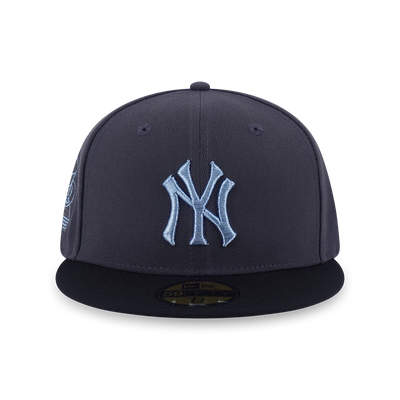 59FIFTY PACK - METALLIC NEW YORK YANKEES COOPERSTOWN 2-TONE BLACK VISOR GRAPHITE 59FIFTY CAP