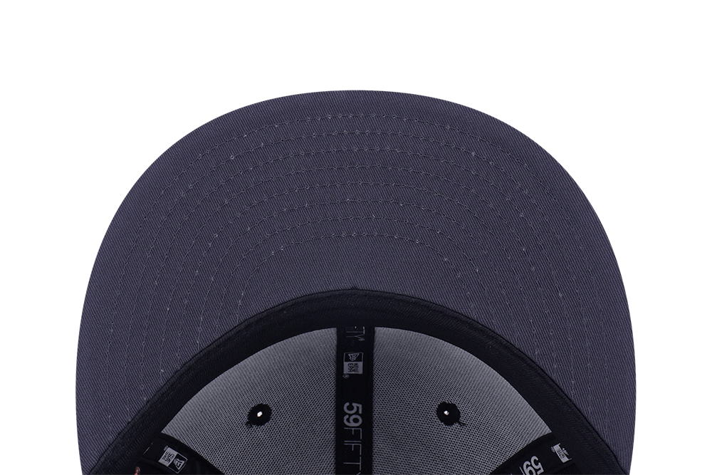 59FIFTY PACK - METALLIC NEW YORK GIANT COOPERSTOWN 2-TONE GRAPHITE VISOR BLACK 59FIFTY CAP