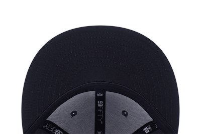 59FIFTY PACK - METALLIC LOS ANGELES DODGERS COOPERSTOWN 2-TONE BLACK VISOR GRAPHITE 59FIFTY CAP