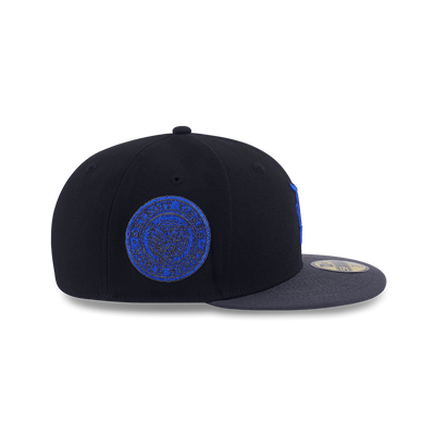 59FIFTY PACK - METALLIC DETROIT TIGERS COOPERSTOWN 2-TONE GRAPHITE VISOR BLACK 59FIFTY CAP