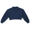 NEW ERA STREET CLASS OCEANSIDE BLUE WOMEN HALF ZIP SWEATSHIRT